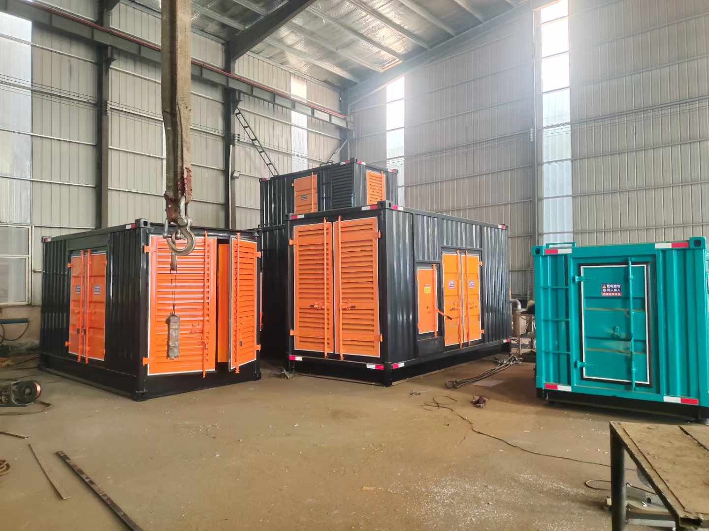 石景山500kw柴油发电机组可以带动多少功率设备？